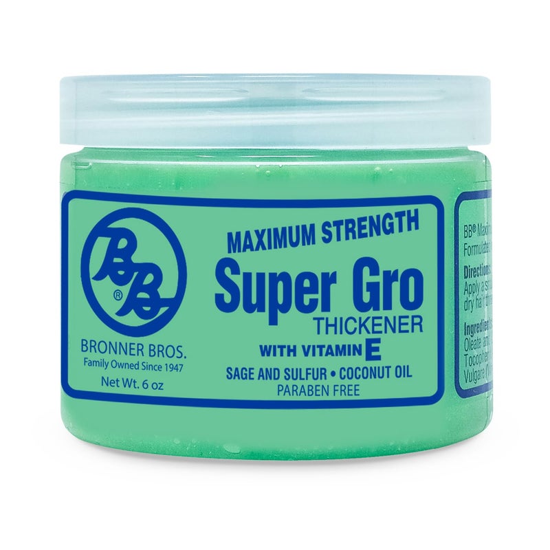 Bronner Bros Super Gro Maximum Strength â€“ Hair Dress & Scalp Treatment - Image 1